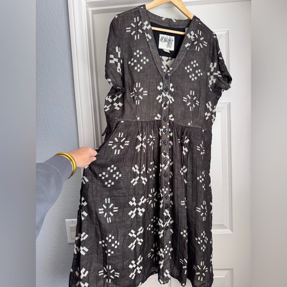 Ace & Jig 100% organic cotton xl pocket dress - Picture 3 of 3